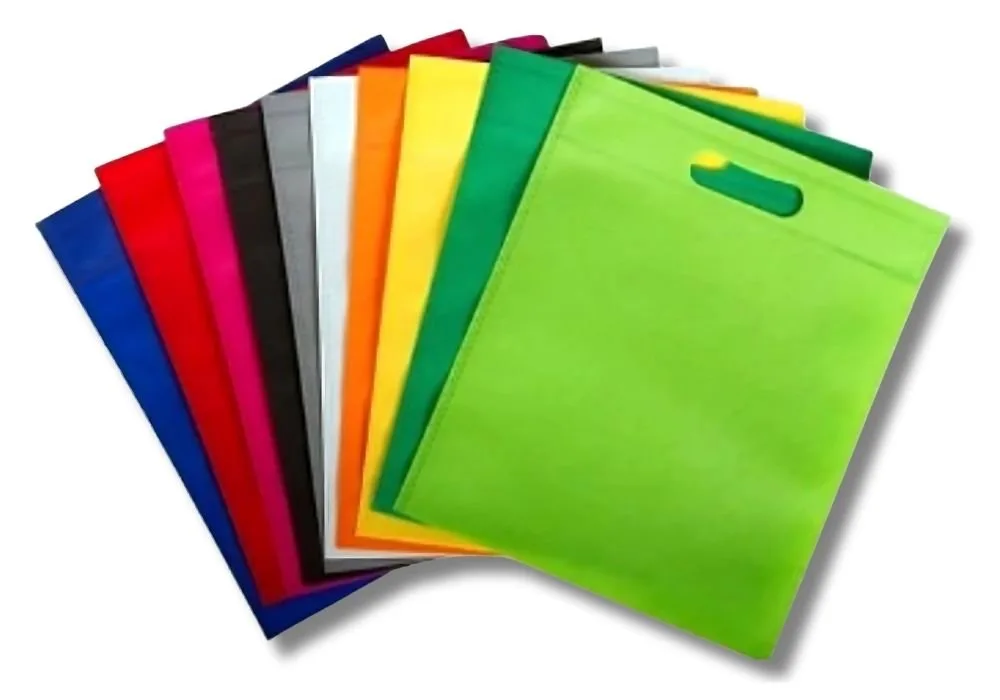 Assortment of d cut non woven bags